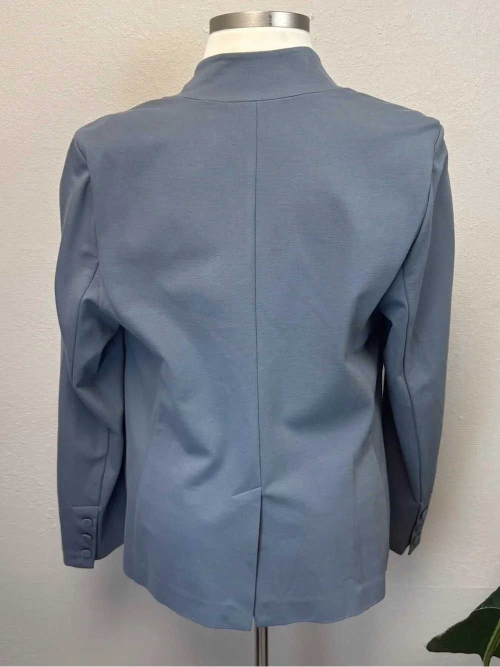 Universal Standard Stormy Grey Smoking Jacket - New - Size 14/16